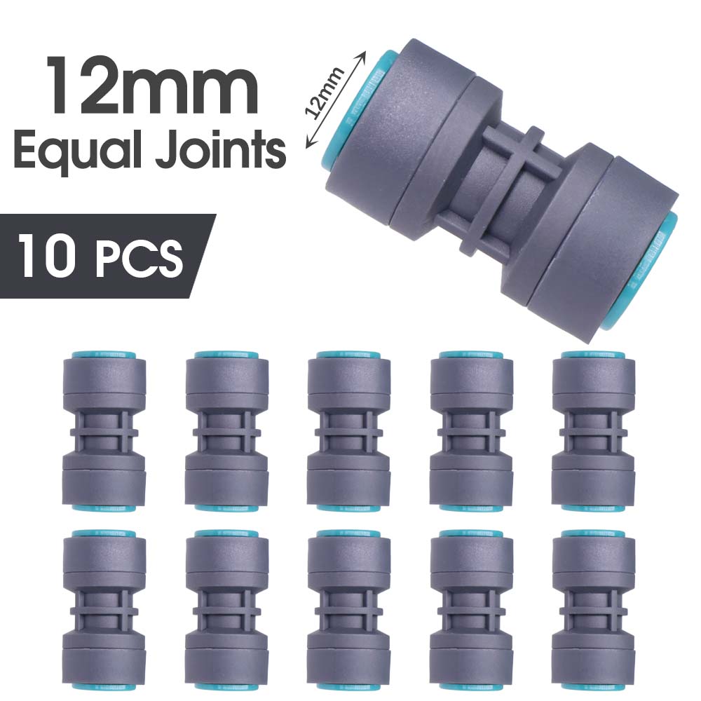 3/8" 9/12mm Misting Cooling System 360° Bend 0.6mm Nozzle Atomizer Sprayers Slip Lock PE Hose Outdoor Garden Irrigation Watering