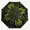 1PC Floral Pattern Umbrella-8-Rib Reinforced Portable Folding Travel Suitable for All Seasons Outdoor Daily Use Is an Ideal Choice  -K0342