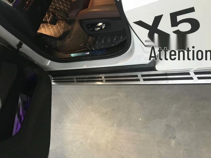19-20 BMW X5 Modified Foot Pedals and Side Steps