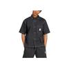 Adidas Originals Wabash Fashion Casual Comfortable Short Sleeve Shirt Men shirts Black JP4481