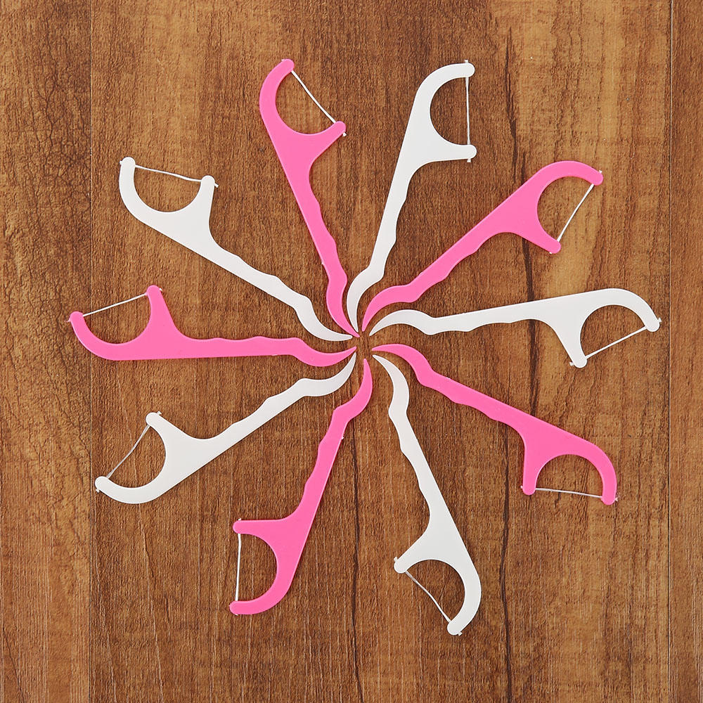 25pcs Dental Floss Oral Care Flosser Picks Teeth Toothpicks Stick Tooth Clean
