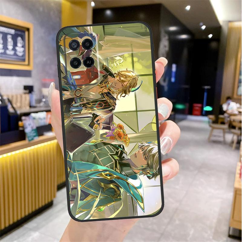 Genshin Impact Alhaitham Kaveh Case For Oppo A5 Pro A15 A17 A57 A77 A60 A80 A40 A18 A38 A58 A78 A98 A96 A76 A16 A94 A74 A54