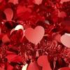 Latests Models Large Red Heart Garland with Plastic Love Hearts - Valentine's Wedding Arch, Door &Balcony Decoration Suitable