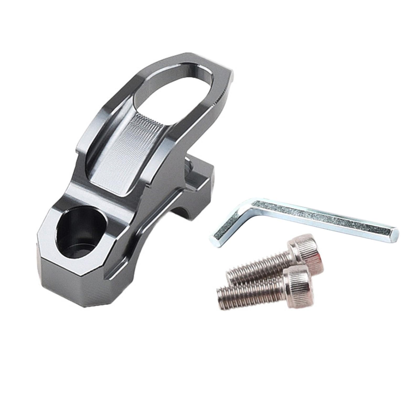 

Крючок для руля мотоцикла, многофункциональный крючок для руля мотоцикла, алюминиевый набор для крепления руля велосипеда для гонщиков