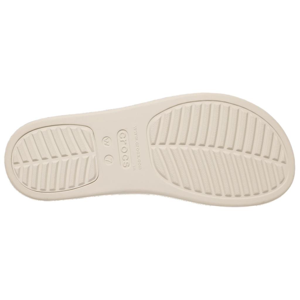 Crocs Brooklyn Casual Fashion EVA Anti-Wear Slide Sandals Women Footwear Beige 210980-0LH