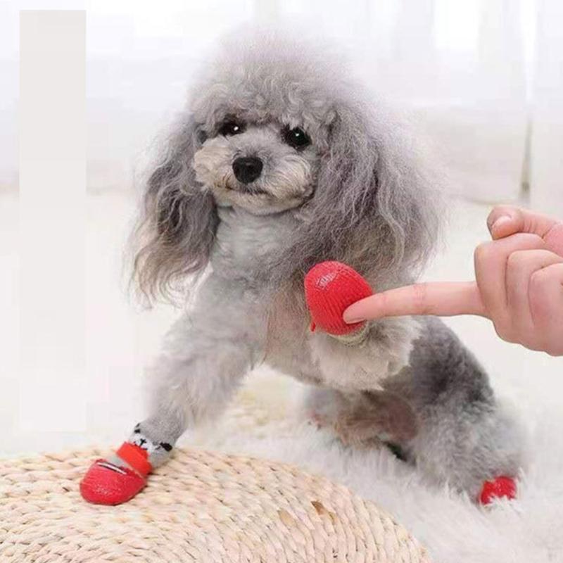 Waterproof Dog Socks For Medium Dogs Non-slip Dog Shoes Pet Dog Socks Pet Outdoor Shoes Anti-dirty Pet Shoes