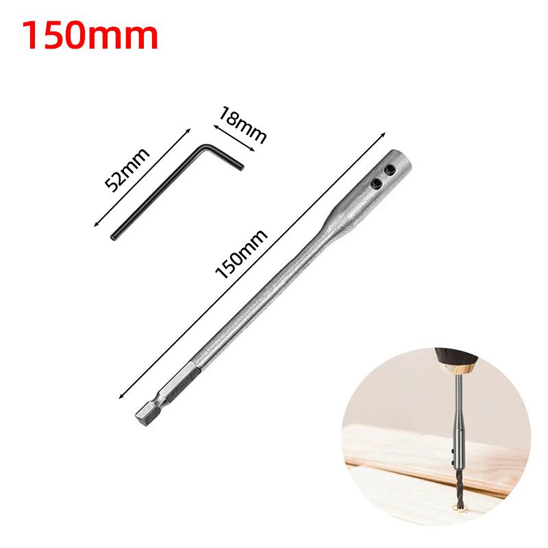 Drill Extension Connect Rod 150/300/173mm 1/4”Hex Shank Screwdriver Bit Extension Bars Holder Extension Rod Electric Drill Tool