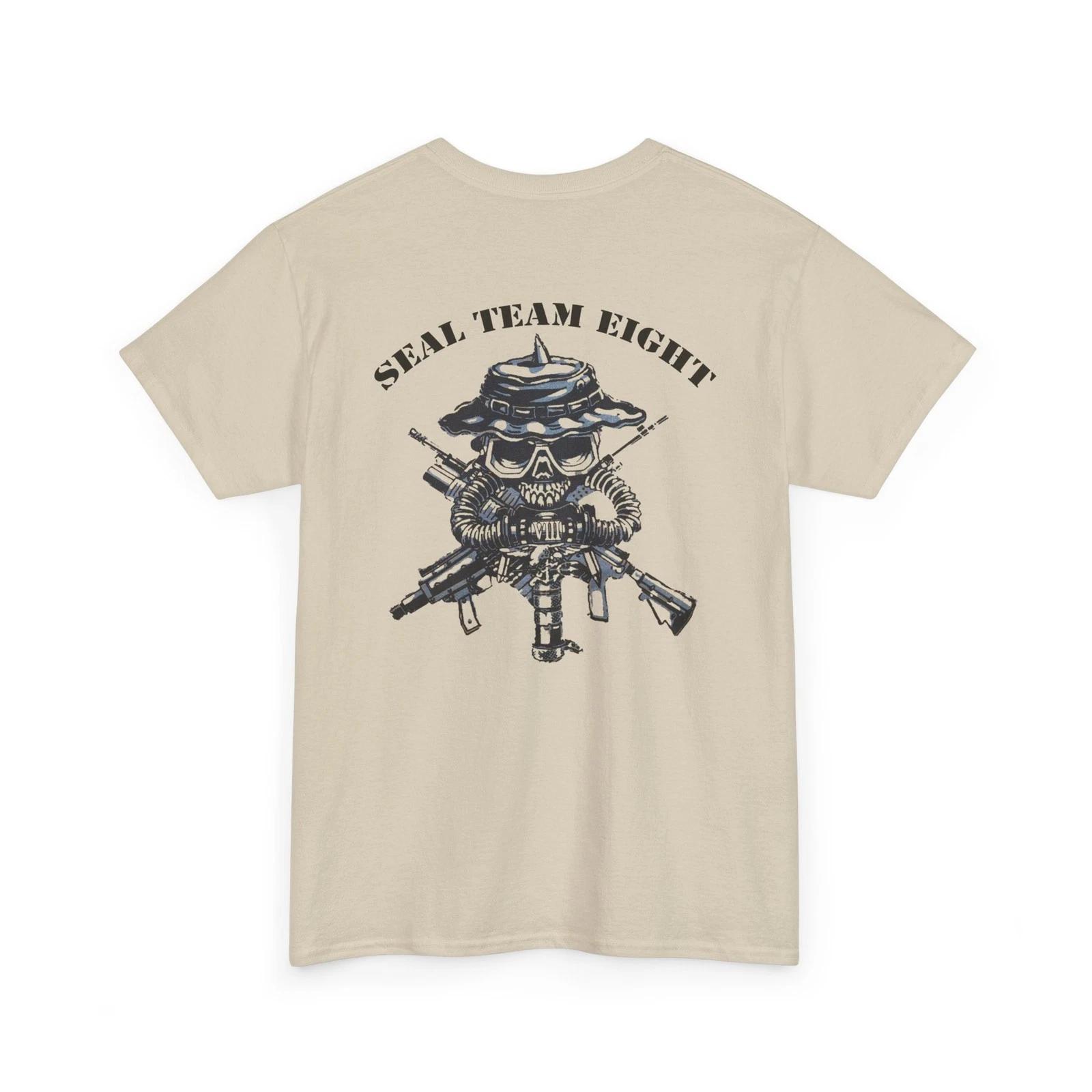 Rare Navy SEAL Team 8 Morale Repro Tee, Military, Gift For Veterans Patriots, 4XL