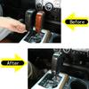 ABS Carbon Fiber Gear Shift Head Knob Cover Trim For Toyota Tundra 14-