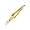 3-13mm HSS for Titanium Coated Step Drill Bit Cone Shank Reaming Power Tools for Metal