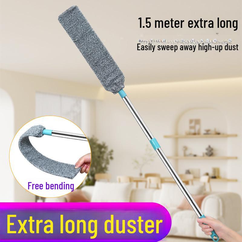 Retractable Electrostatic Feather Duster for Household Cleaning