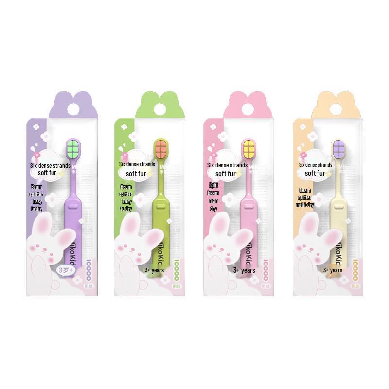 

Детская зубная щетка Miker с мягкой щетиной (2-Pack)