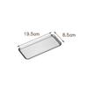 Stainless Steel Shallow Baking Pastry Tray Fruit Sancks Food Storage Plates Non-Stick Dishes Cake Pan Cookware For Kitchen