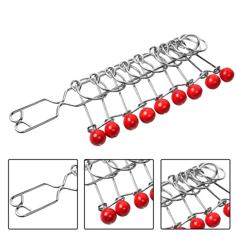 Metal Wire Puzzles Classic Unlock Interlock Game Fun Children’s Intellectual Toy Gift For Easter Thanksgiving Birthday