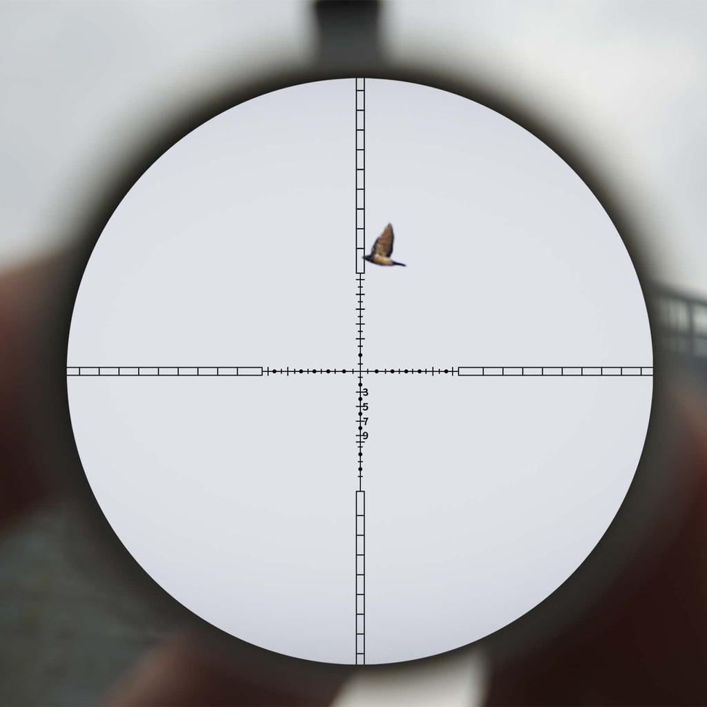 T-EAGLE 1.2-6x24IR Riflescope, RHK-SL Variable Magnification, Short Scope, Mil-Dot, One-Piece Mount (SL)