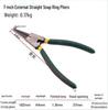 7" & 9" Bent Head Snap Ring Circlip Pliers - Internal/External Spring Pliers Set