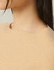 Beiseuseuledeu One Shoulder Flow Knit Top_Beige
