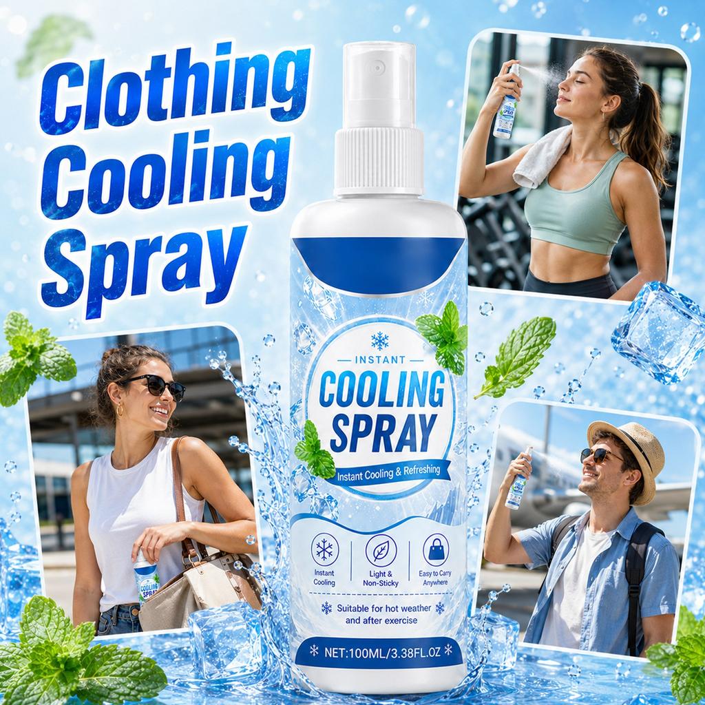 Summer Clothing Spray - Fabric Mist, 2-Pack (100ml + 50ml)
