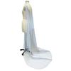 Delicato Scialle Staccabile Trasparente Lunghezza Cattedrale Accessorio Sposa Per Banchetti Ricevimenti
