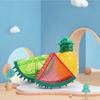 Pet Molar Chew Toy Fruit Shape Safe Flexible Chew Toys Teeth Clean Training Toy for Dogs Safe Silicone Chew Resistant