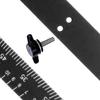 Rafter Square Tool Aluminum Alloy Triangular Ruler Protractor Carpenter Square with Jig Block for Wo