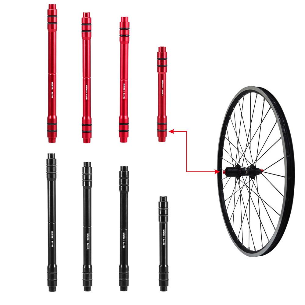 Shoemst Black 12Mm To 9Mm Qr Adapter Mtb Bike Thru Axle Hub Quick Release 100Mm Bicycle Front Wheel Hub Adapter