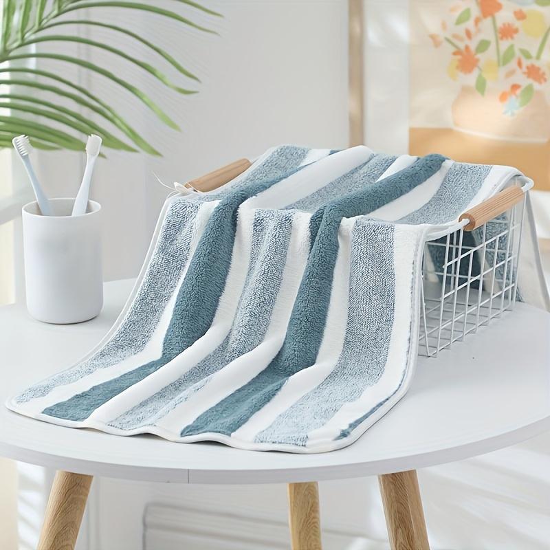 

AB Combo Luxury Towel & Bath Towel Set: Super Soft, Super Absorbent, Quick Drying - Modern Stripe Design Bath Towel, Space Theme