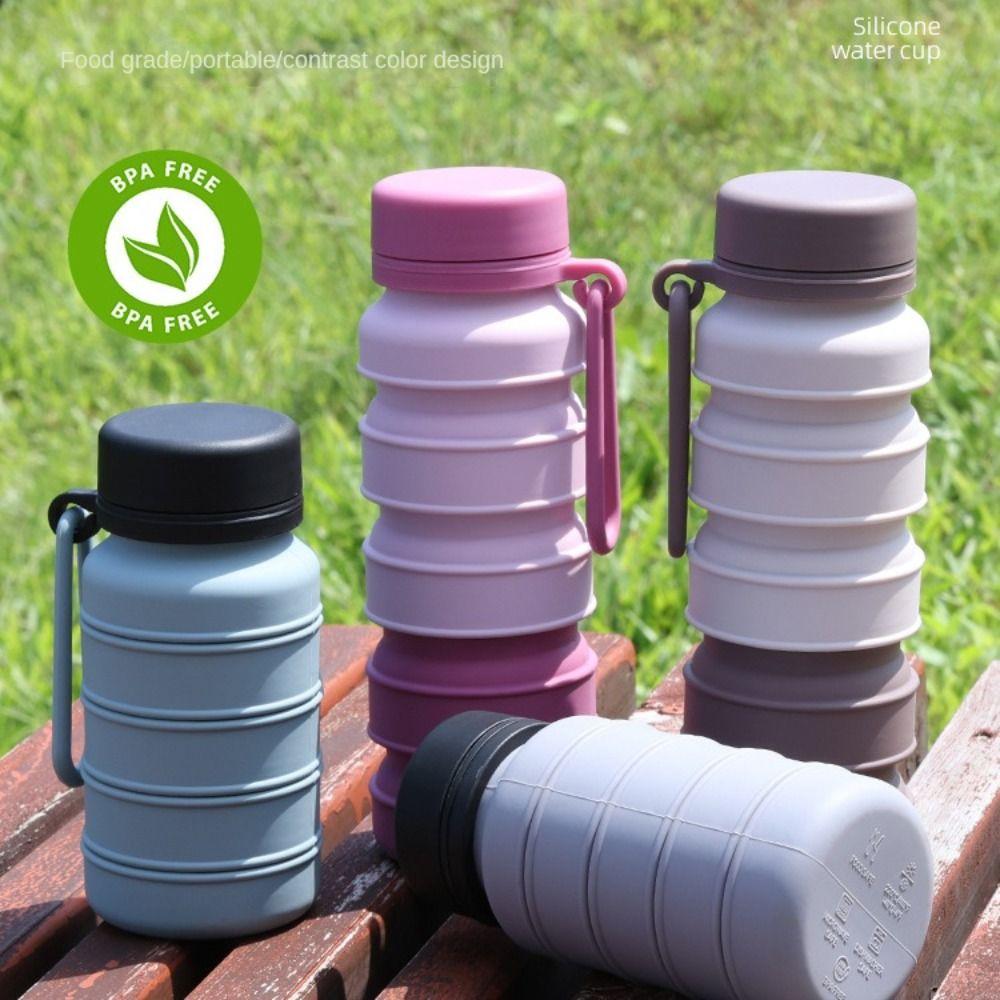 

Portable Retractable Coffee Cup Reuseable Collapsible Water Cups Hiking style B