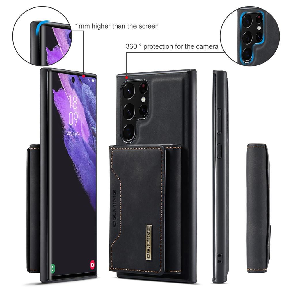 For 2 in 1 Detachable Magnetic Leather Case for Samsung Galaxy S20 S21 S22 S23 S24 Ultra Plus FE Wallet Cover Cards Holder Pocket