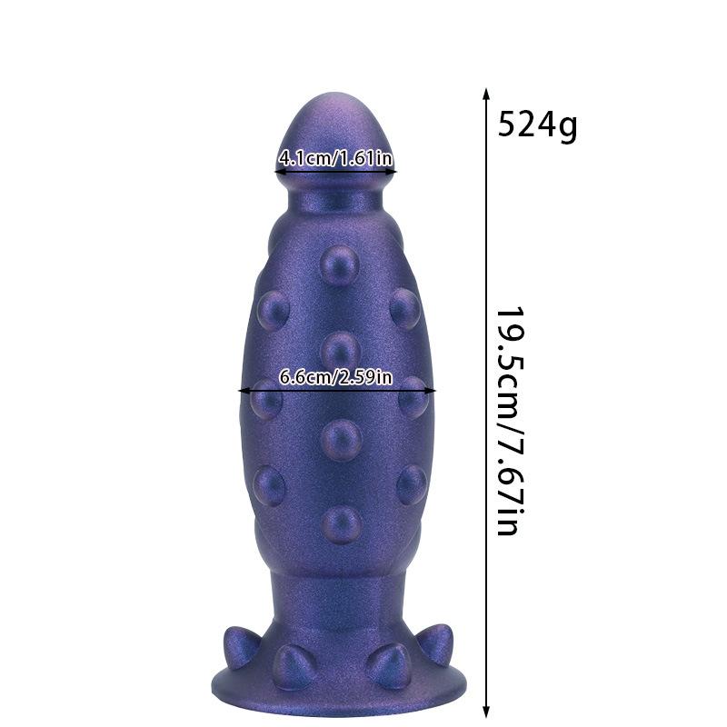 Wolf Toothed Stick Irregular Anal Plug Female Masturbator Alternative Dildo  Adult Product Sex Toy