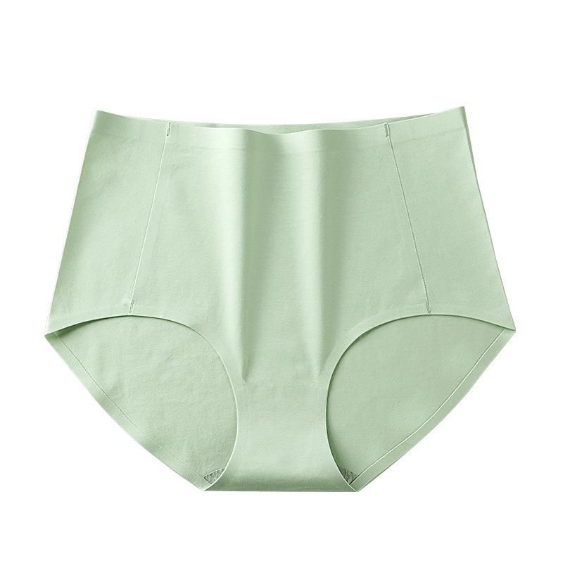 Bragas para Mujer Talla Grande Sin Costuras Cintura Alta 7A Entrepierna Antibacteriana Ropa Interior
