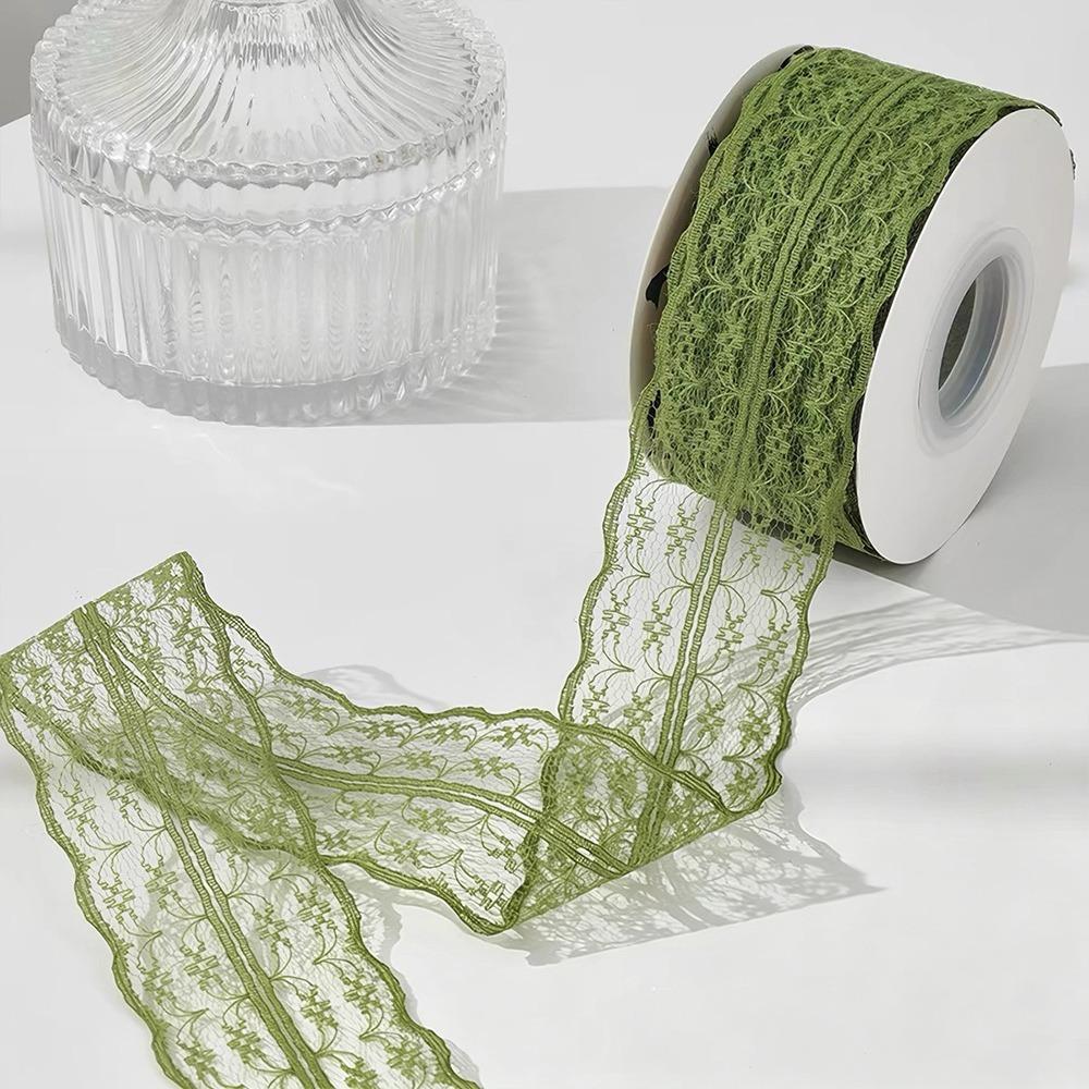 25 Yards Lace Ribbon 4.5cm DIY Decor Creative Gifts Packaging Material