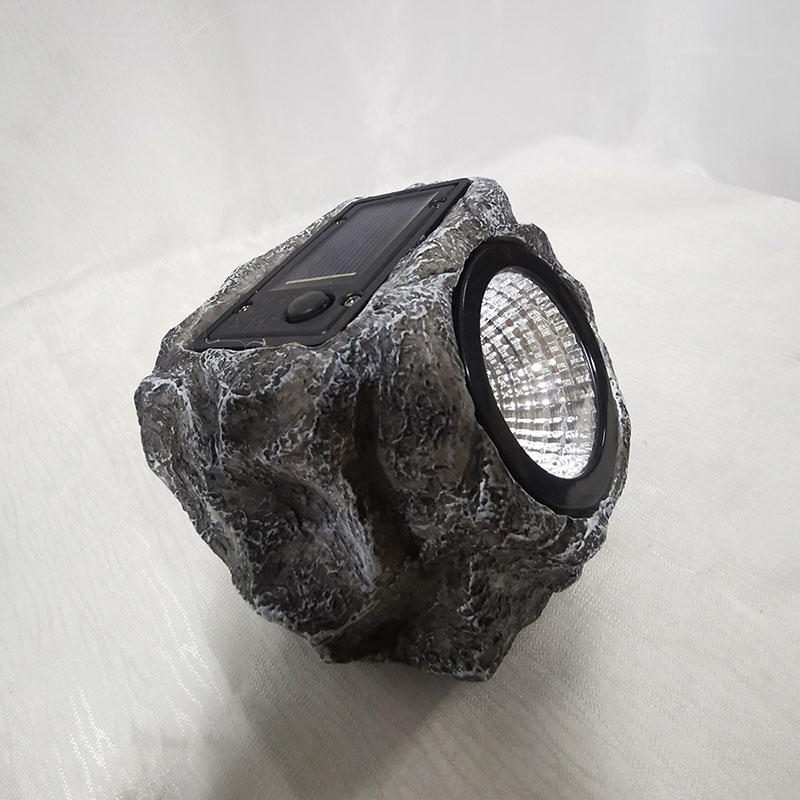 Courtyard Landscape Spotlight Outdoor Lighting Courtyard Imitation Stone Landscape Lamp Waterproof Resin Rock Stone Solar Lamp