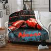 Custom Name boxing Theme Printed Blanket - Perfect for Couch, Bed, Travel & Outdoor Use | Machine Washable, Cozy & Durable.