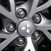 4x Car Wheel Center Cap Emblem Hub Covers Badge Auto Accessories For Mitsubishi ASX Lancer Pajero Outlander L200 Delica Eclipse LP7