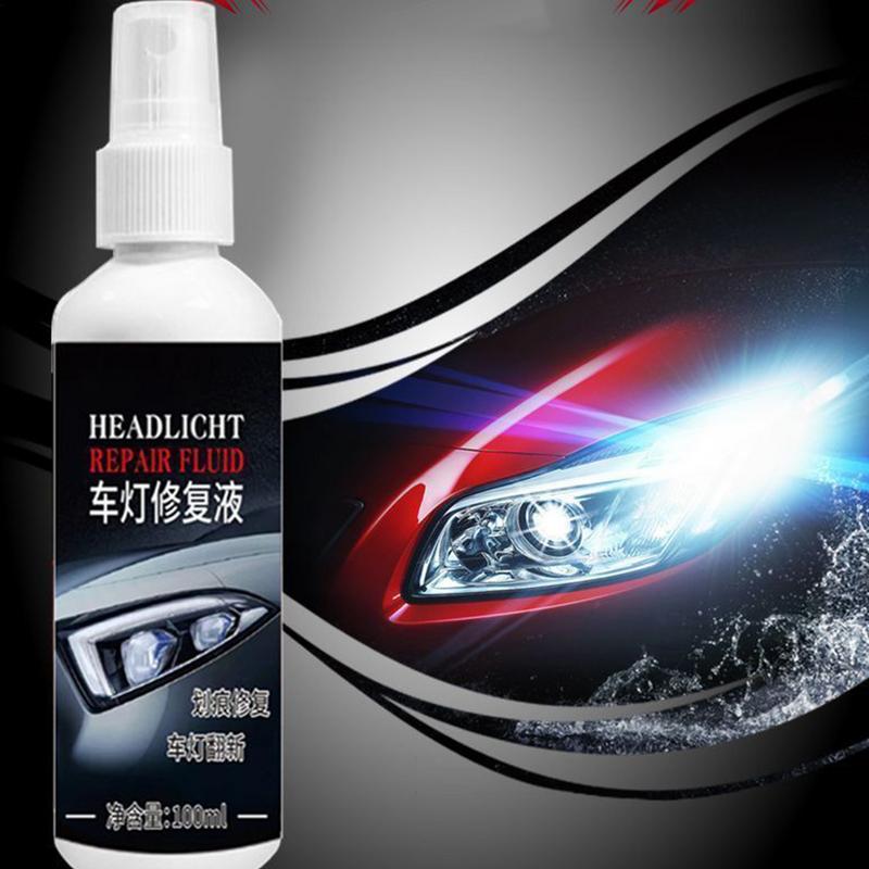 Auto Headlight Lens Restorer 100ml Headlights Cleaner And Restoration Professional Automotive Exterior Accessories Headlamp