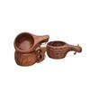 Creative Milk Cup Outdoor Wooden Cup Wooden Finnish Cup Portable Universal Cup