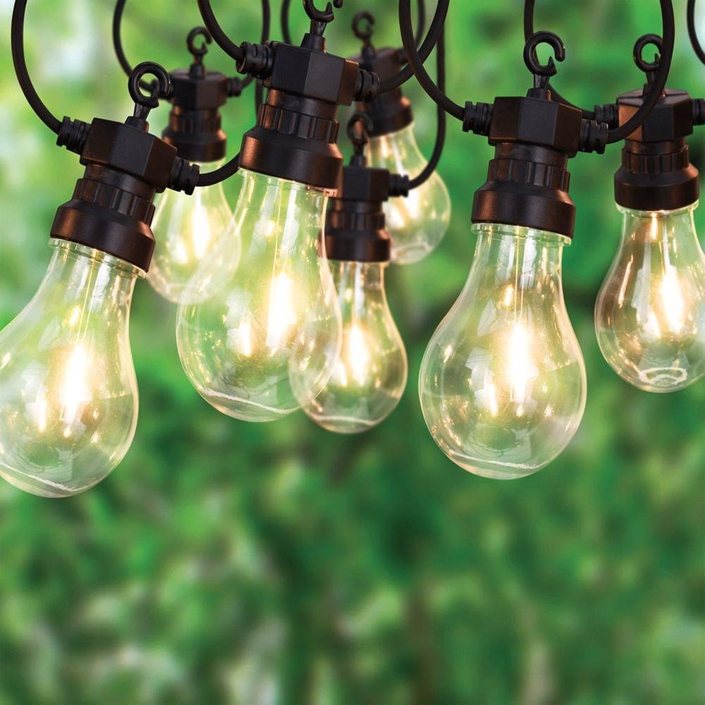 Lights Garland Lighting Garden Outdoor 20x Bulb Light Chain