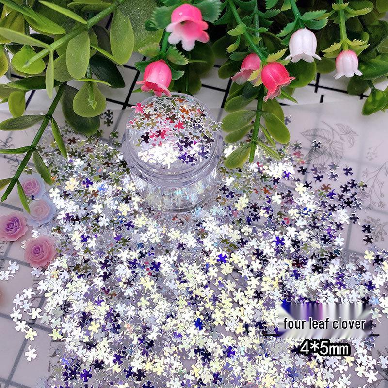 

Mirror Shine Purple Glitter Butterfly Moon Nail Art Set - DIY Handmade Stage Makeup Materials