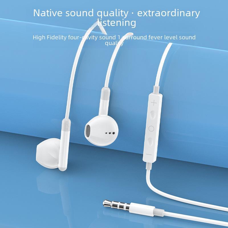 Type-C Wired In-Ear Earphones Compatible with Huawei, Apple, OPPO, Xiaomi, Vivo, and Honor Phones