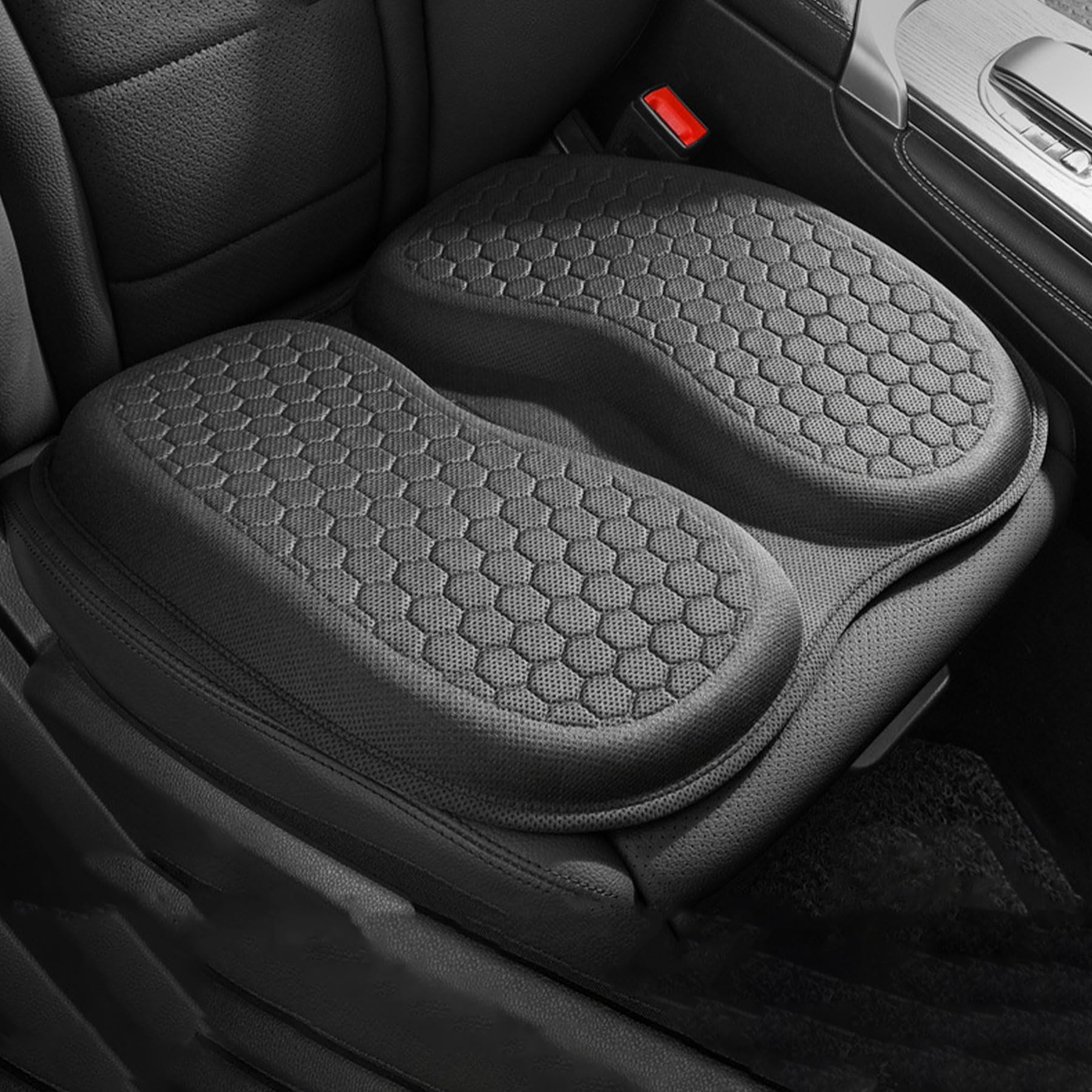 

XXIAOTIAN Гель с эффектом памяти для автомобильного сиденья, Подушка для снятия давления на ягодицы для домашнего использования, Подушка, Подушечка, Поддержка, Дышащая, Всесезонная, Высокой плотности, Прочная, чёрный