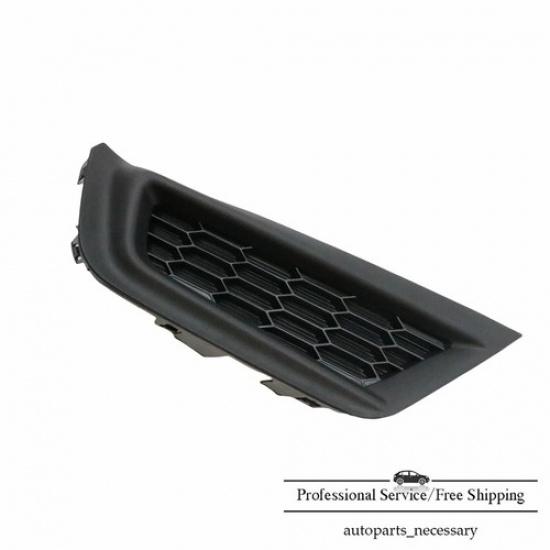Piar Front Left Right Bumper Fog Light Bezel Trim Cover For 17-19 Honda CR-V LX