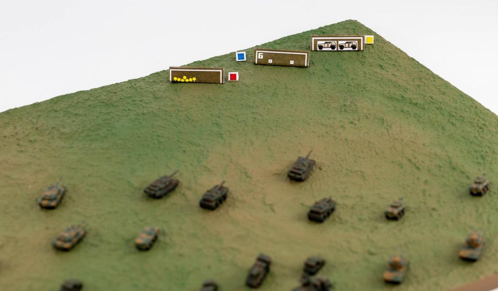 Pit-Road 1/700 SPS Series JGSDF Fuji Comprehensive Firepower Exercise (Start of Situation) Plastic Model Kit SPS34 (Scenery)