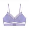 Women Sexy Backless Thin Lace Plus Size Wireless U Shaped Beauty Back Bra