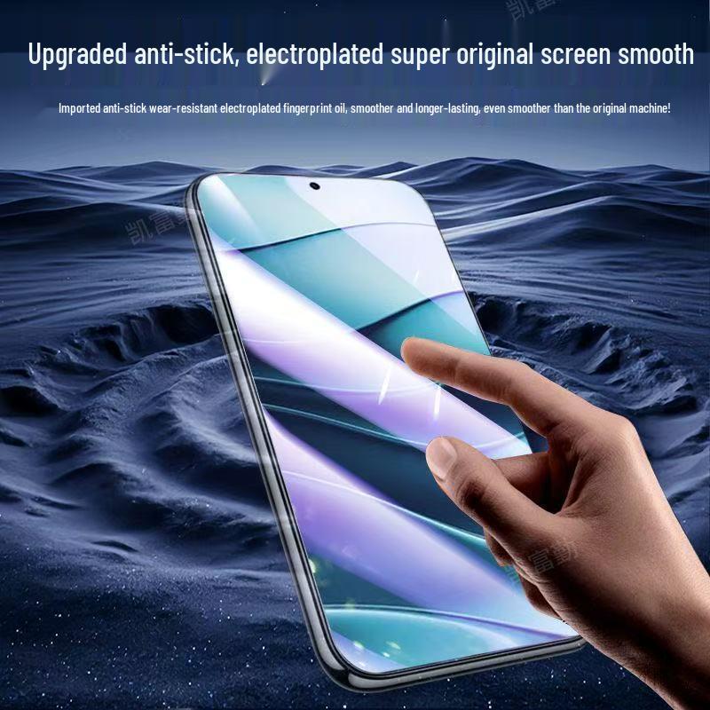 Redmi Note 14/15 Pro Anti-Drop, Anti-Blue Light Full Screen Tempered Glass Protector