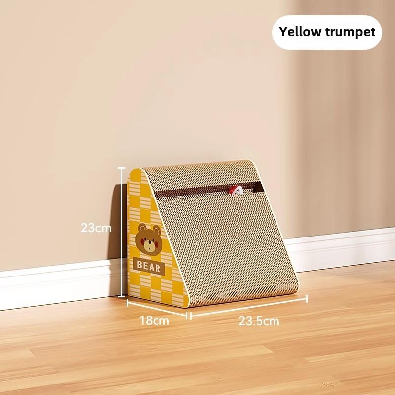 Cat Scratching Board Vertical Scratch-resistant Wear-resistant and Non-crumbling Corrugated Paw Grinding Artifact Cat Claw Board Cat Toys Cat Products