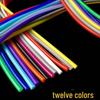 Environmentally Friendly High-Temp Silicone Hose, Food Grade, Green, 6mm ID, 8mm OD