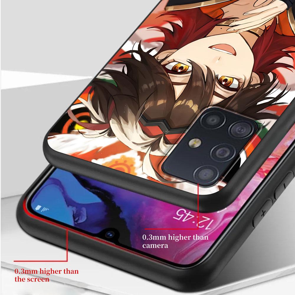 Gaming Genshin Impact Case for Samsung Galaxy A53 A14 A12 A54 A24 A22 A41 A52 A21s A22 A31 A33 A51 A11 A13 A32 TPU Phone Cover