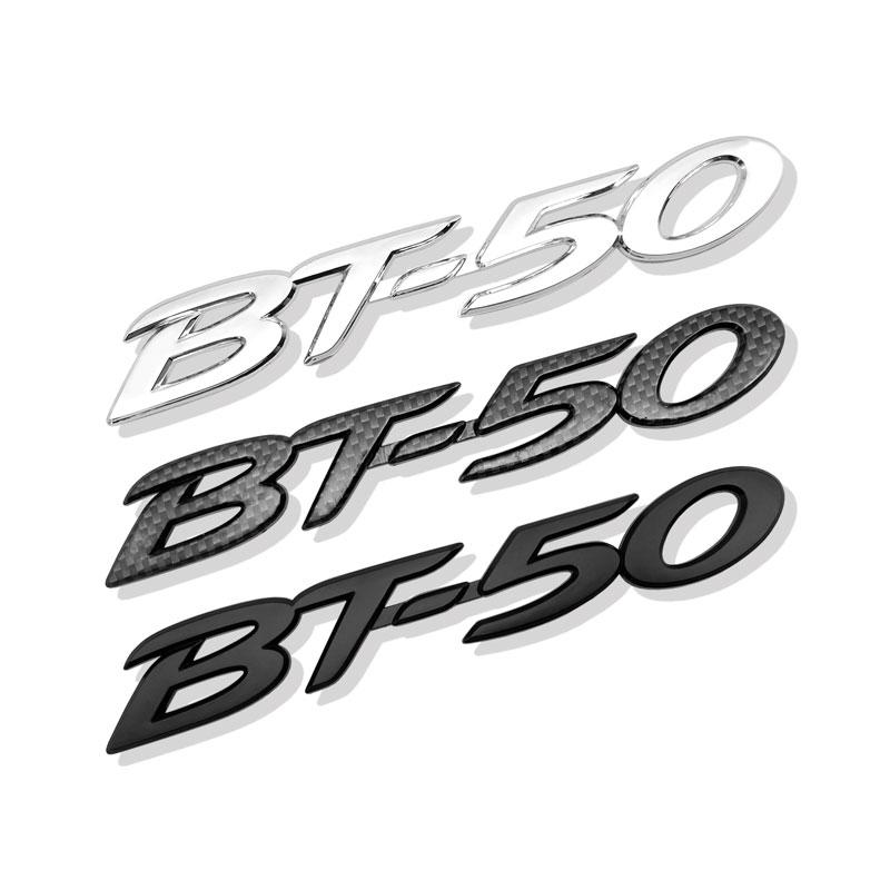 3D ABS Plastic Car Styling Rear Trunk Emblem Door Tailgate Sticker Decor For Mazda BT50 BT-50 4x4 Logo Auto Accessories j1