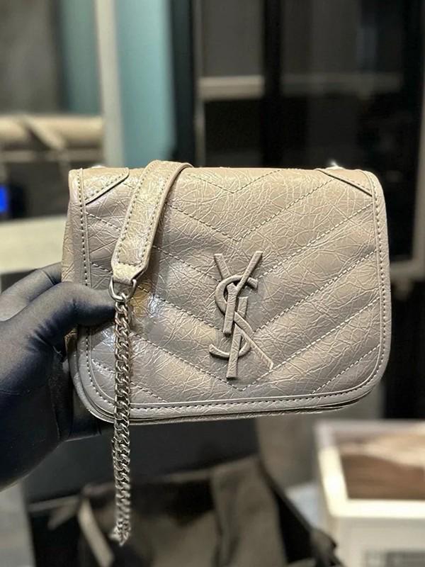 2025 Retro Pleated Flap Chain Bag - Women's Fashion High-End Y Tree Forest Design